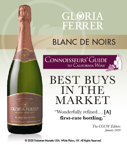 Gloria Ferrer Blanc de Noirs - Connoisseurs' Guide - BEST in MARKET - ShelfTalker
